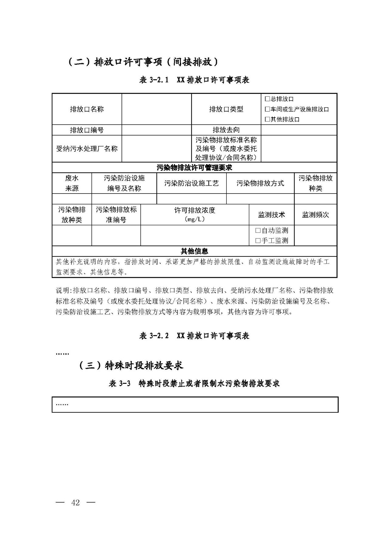 新舊對比！環境部發新版《排污許可證（副本）格式》-