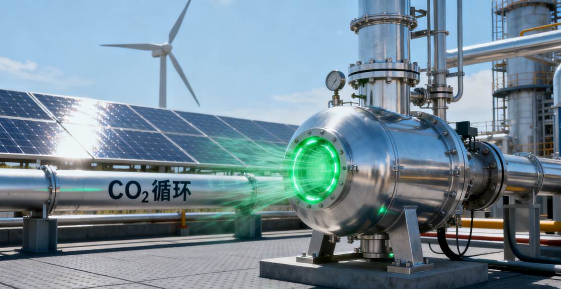 上海節(jié)能技術(shù)展｜新能源耦合與碳循環(huán)技術(shù)重塑石化產(chǎn)業(yè)，系統(tǒng)化路徑推動(dòng)深度脫碳