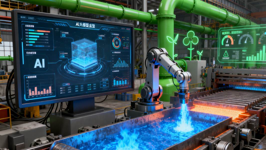上海綠色制造展｜智能制造技術(shù)新突破：AI大模型與熱鍍鋅工藝革新推動鋼鐵工業(yè)零碳轉(zhuǎn)型